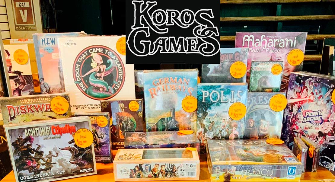 Koros Games store